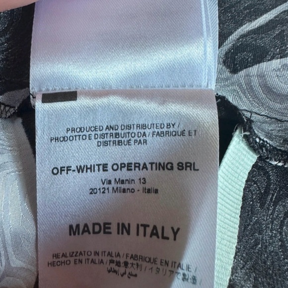 RARE Off-White x Virgil Abloh Runway 100% silk floral dress - Picture 8 of 8